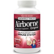 Airborne Berry Chewable Tablets 1000mg of Vitamin C - Immune Support Supplement 11 116 Each