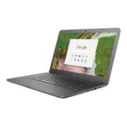 HP Chromebook 14-ca061dx - Celeron N3350 / 1.1 GHz - Chrome OS - 4 GB RAM - 32 GB eMMC - 14" touchscreen 1366 x 768 (HD) - HD Graphics 500 - 802.11ac - HP Imprint finish in charcoal gray - kbd: US
