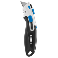 HART 2-in-1 Safety Utility Knife, In-Handle Blade Storage
