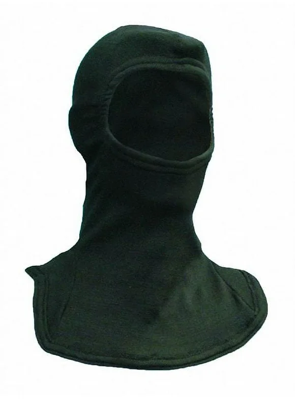 National Safety Apparel Flame Resistant Hood,Black,Universal  H18CX