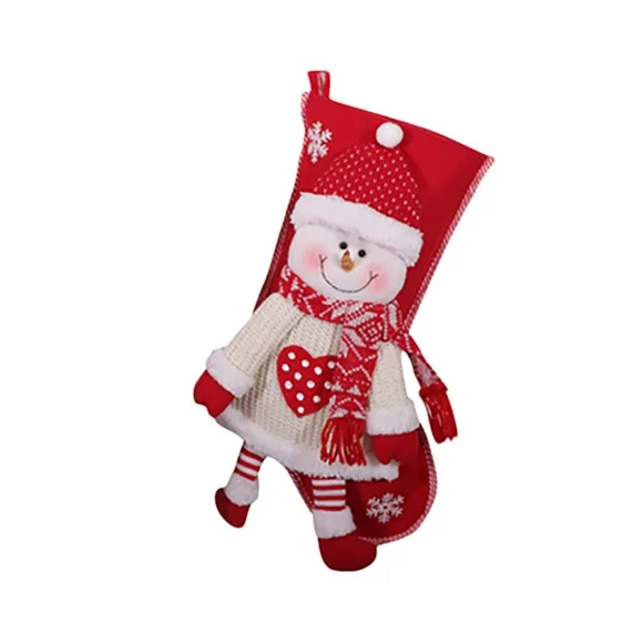 Christmas Stockings Personalized Christmas Cute Love Antler Flying Angel Pendant Christmas Tree