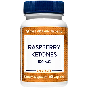The Vitamin Shoppe Raspberry Ketones 100MG, Standardized to 4 Ellagic Acid, Supports Weight Management, NonStimulant (60 Capsules)