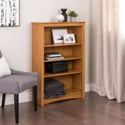 Prepac, 4 Shelf Standard Bookcase, Oak