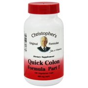 Dr. Christopher's Original Formulas - Quick Colon Formula Part 1 - 100 Vegetarian Capsules