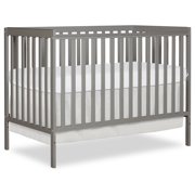 Dream On Me Synergy 5 in 1 Convertible Crib ,Cool Grey