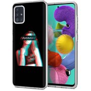 TalkingCase TPU Phone Case Samsung Galaxy A71 5G(Not A71 4G) SM-A716, Pathetic 3D Type Print, Light Weight,Flexible,Soft Touch Cover,Anti-Scratch