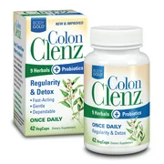 BodyGold Colon Clenz Regularity & Detox Dietary Supplement VegCaps, 42 Count