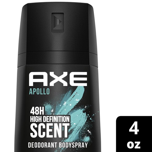 AXE Dual Action Body Spray Deodorant Apollo 4.0 oz