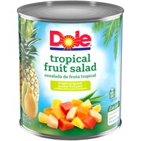Dole Tropical Fruit Salad in Light Syrup and Passion Fruit Juice, 106 Oz
