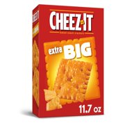 Cheez-It, Baked Snack Cheese Crackers, Extra Big, 11.7 Oz