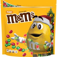 M&M'S Milk Chocolate Christmas Candy Bag, 38 Oz
