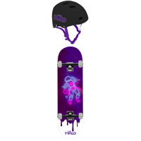 Halo Rise Above Skateboard Combo, Purple