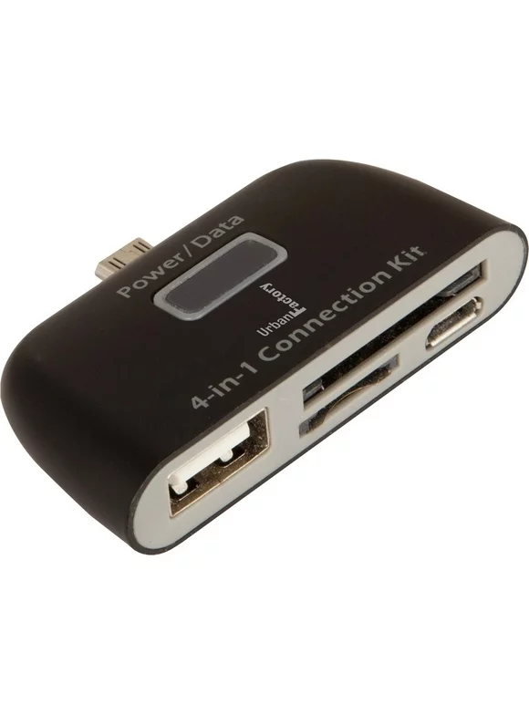 URBAN 4 IN1 CONNECTION KIT TABLET/SMART MICRO USB CARD READER
