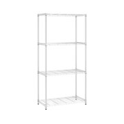 OFM Adjustable Wire Shelving Unit 36 x 72, 18" Deep, in Chrome (S367218-CHRM)