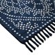image 1 of Better Homes & Gardens Navy Jeweled Medallion Woven Outdoor Rug, 5' x 7'