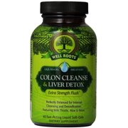 Well Roots Colon Cleanse & Liver Detox Fast-Acting Liquid Softgels 60 ea