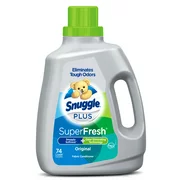 Snuggle Plus Super Fresh with Odor Eliminating Technology Original, 74 Loads Liquid Fabric Softener 78.3 fl oz