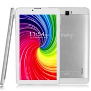 Indigi 7inch Factory Unlocked 4G GSM LTE Unlocked Smart Phone 2-in-1 Phablet Android 9.0 Tablet PC  (White)