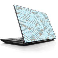 Laptop Notebook Universal Skin Decal Fits 13.3" to 15.6" / Blue Beige Pattern