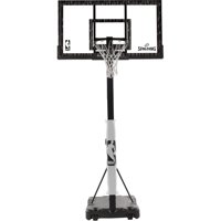 Spalding 60 In. Acrylic Screw Jack Portable Basketball Hoop