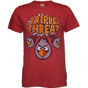 Angry Birds Triple Threat T-Shirt [Adult XL]