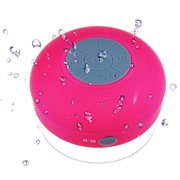 Mosos Bluetooth Wireless Waterproof Shower Speaker: water Proof Bluetooth 3.0 Speaker, Mini Water Resistant Wireless Shower Speaker, Handsfree Portable Speakerphone with Built-in Mic, 6hrs of P