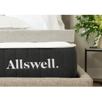 Allswell 3? Memory Foam Mattress Topper Infused with Graphite