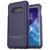Encased Protective Galaxy S10e Case Purple (2019 Rebel Armor) Military Grade Heavy Duty Full Body Cover (Samsung Galaxy S10 E)