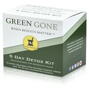 Green Gone Detox 5 Day Detox Kit - Moderate Cleanse - Natural Herbal Supplement