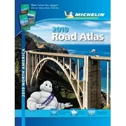 Michelin north america road atlas 2019 - folded map: 9782067227903