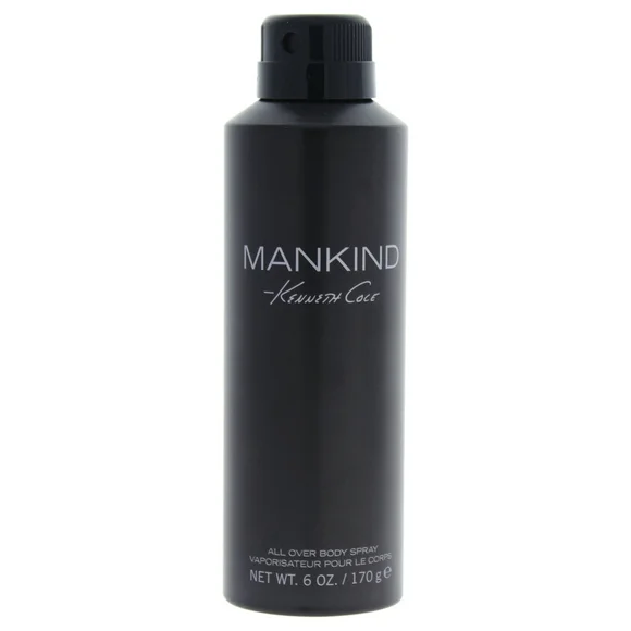 Kenneth Cole Mankind Body Spray for Men, 6 oz