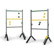 EastPoint Sports Go Gater Premium Steel Ladderball Set; Portable and Built to Last; Precision Engineered Ladders, Soft-Touch Bolos, Deluxe Scoring Built In; Game Rules Included; Great for All Ages