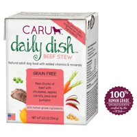Caru Daily Dish Beef Stew Wet Dog Food - 12.5 oz