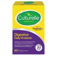 Culturelle Digestive Health Daily Probiotic Capsules, 60 ct