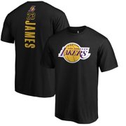 LeBron James Los Angeles Lakers Fanatics Branded Team Playmaker II Name & Number T-Shirt - Black