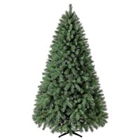Holiday Time Non-Lit Donner Fir Artificial Christmas Tree, 7.5'
