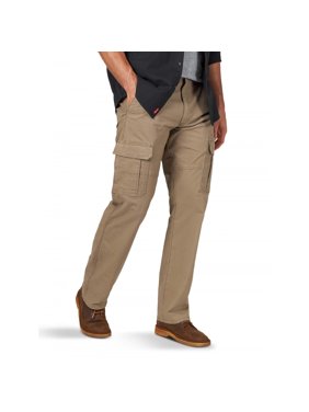 Wrangler Men's and Big Men's Relaxed Fit Cargo Pant with Stretch