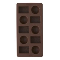 Wilton Patterned Silicone Candy Mold, 10 Cavity