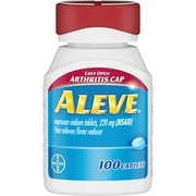 Aleve Caplets with Easy Open Arthritis Cap, 220 mg, 100 Count