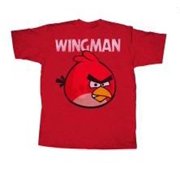 Angry Birds Wingless T-Shirt [Red, Adult Large]
