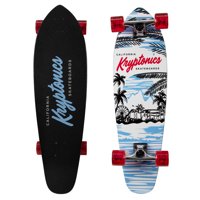 Kryptonics 32" Mini Diamondtail Longboard Complete Skateboard (32" x 9")