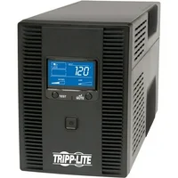 Tripp Lite 1500VA UPS Battery Backup, AVR, LCD, Line Interactive, 10 Outlets, 120V, USB, TEL & Coax Protection (OMNI1500LCDT)