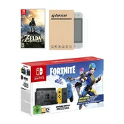 Nintendo Switch Fortnite Wildcat Edition and Game Bundle: Limited Console Set, Pre-Installed Fortnite, Epic Wildcat Outfits, 2000 V-Bucks, Zelda: Breath of the Wild, Mytrix Glass Screen Protector