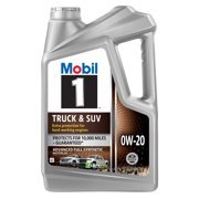 (3 Pack) Mobil 1 Truck & SUV Full Synthetic Motor Oil 0W-20, 5 Quart