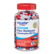 Equate Extra-Strength Acetaminophen Rapid Release Gel-caps, 500 mg, 225-Count