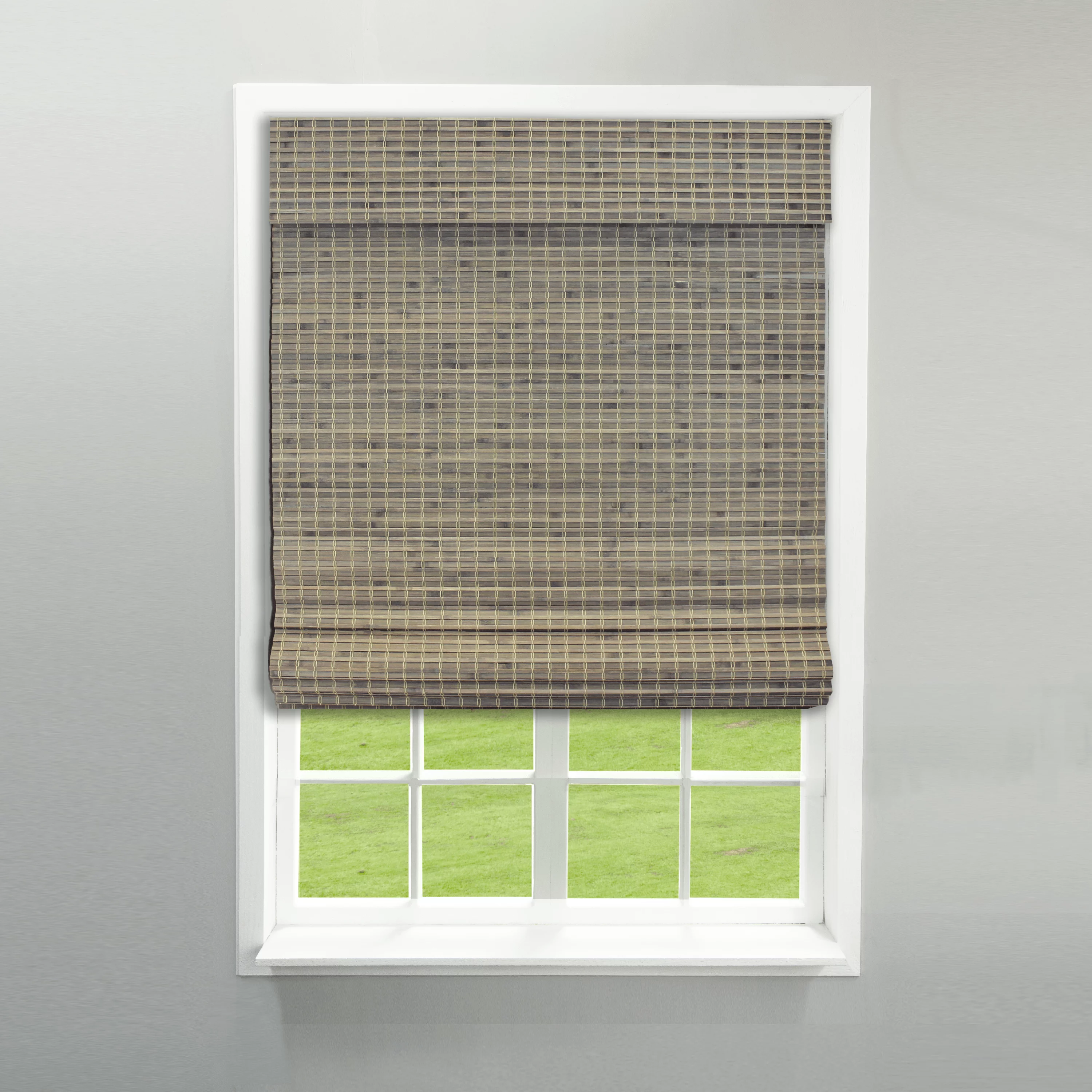 Radiance Cordless Privacy Weave Roman Shade