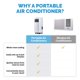 image 4 of NewAir AC-10100E Ultra Compact 10,000 BTU Portable Air Conditioner