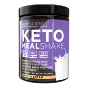 Keto Science Ketogenic Meal Shake Vanilla Dietary Supplement, 14 Servings, 20.7 Oz.