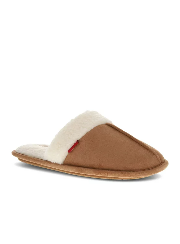 Levi's Womens Talya Microsuede Scuff House Shoe Slippers