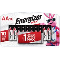 Energizer MAX AA Batteries, Alkaline Double A Batteries (16 Pack)